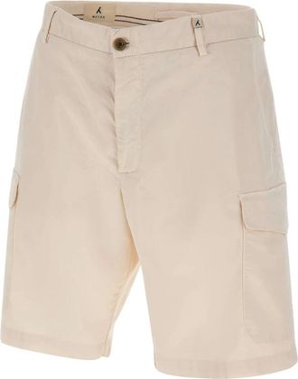 Myths Bermuda Shorts - Heren - Korte Broeken - Beige - S - Katoen - Korte Broeken