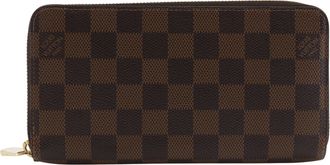 Louis Vuitton Brown Ebene Galle Damier Canvas Long Wallet (Bi-Fold) (Pre-Owned)