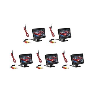 OEM Adecuado Para Kits De Monitores De Marcha Atr&aacute;s Para Veh&iacute;culos De 5 X 9v-24v Y 4,3 Pulgadas Con Pantallas Tft Lcd, Monitores De Sistema De Estacionami