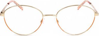 M Missoni Ladies Gold Tone Cat Eye Eyeglass Frames MMI-0024-1