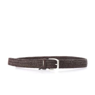 Orciani Belts, male, Brown, Size: 105 CM Brown Leather Belts