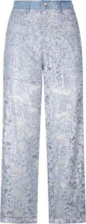 Liu Jo Jeans in pizzo a fiori - Blu