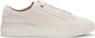 HUGO BOSS Gary Suede Low-Top Trainers, Brand Size 43 ( US Size 10 )