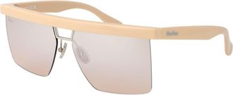 Max Mara Beige Plastic Womens Sunglasses