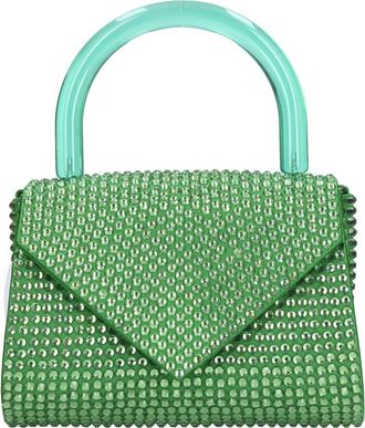 Gedebe Mini Cookie Bag - Dames - Mini tas - Groen - ONE Size - Satijn - Tassen