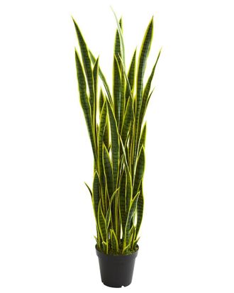 Nearly Natural 5Ft Sansevieria Artificial Plant