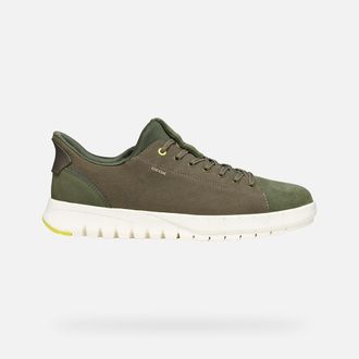 Geox Scarpe Flextride Plus Uomo Verde Oliva Chiaro