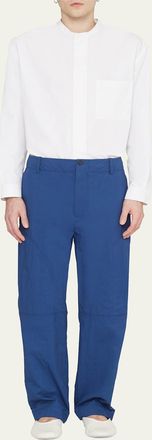 3.1 Phillip Lim Mens Cotton-Nylon Twill Cargo Pants