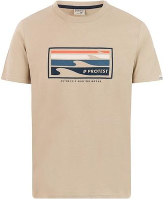 Protest PRTHanwell T-Shirt f&uuml;r Herren | beige