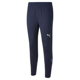 Puma Mens Italy Football Training Pants Peacoat-Ignite Blue S