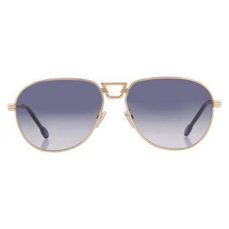 Fred Perry Blue Gradient Pilot Mens Sunglasses FG40047U 30W 59