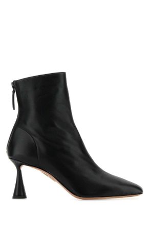 ショートブーツ・ブーティ AQUAZZURA 'Montmartre' ankle boots Multicolor AQUAZZURA Montmartre 50 leopard-print suede ankle boots