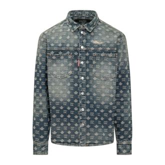 Dsquared2 Uomo, Magliette, Blu, XL, new