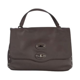 Zanellato Handbags, female, Brown, Size: ONE SIZE Postina