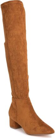 Chase + Chloe by Intouch Footwear Wynter Over The Knee Boot in Tan at Nordstrom Rack, Size 6.5
