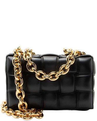 Bottega Veneta Cassette Chain Maxi Shoulder Bag (Authentic Pre-Loved)