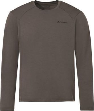 Vaude Essential Wool L/S T-Shirt Merinoshirt f&uuml;r Herren | braun