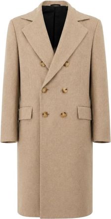 Kiton Coat - Heren - Mantel - Bruin - L - Jassen