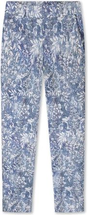 Hart by Helena Hart Ziggy Print Deni Stijlvolle Broek - Dames - Slim Fit Broeken - Blauw - M - Broeken