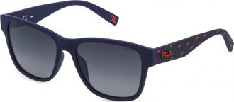 Fila Mens SFI118-55V15P SFI118 55 55V15P Sunglasses - Blue - One Size