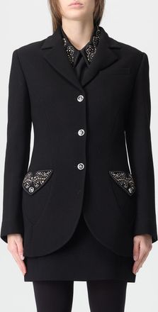 Versace Jacket Woman color Black