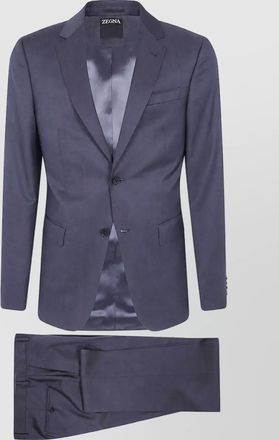 Ermenegildo Zegna single breasted wool coat
