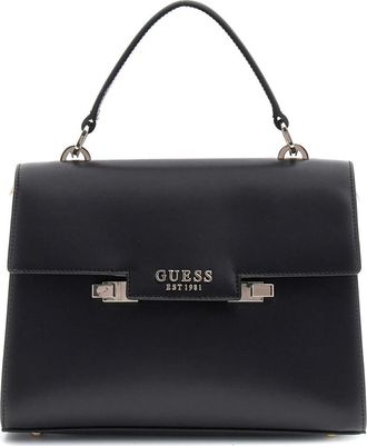Guess Eco Mietta Schoudertas - Dames - Handtassen - Zwart - ONE Size - Tassen