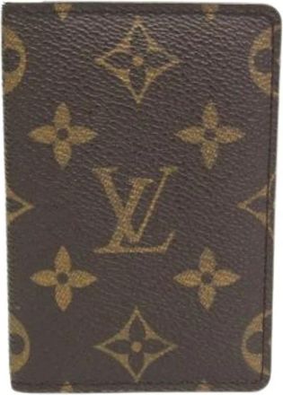 Louis Vuitton Pre-owned Pocket Organizer M61732 - unisex - Vintage Accessoires - Bruin - ONE Size - Vintage