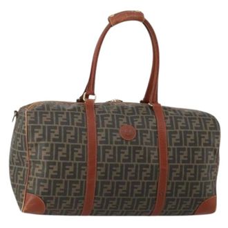 Fendi Pre-owned Vintage Boston Bag - Dames - Pre-owned - Bruin - Maat: ONE Size Leer
