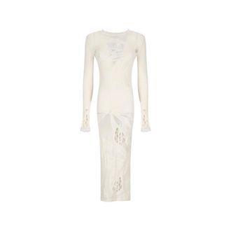 Blumarine Dames, Jurken, Wit, Maat: XS