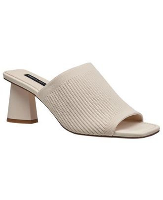 French Connection Styles Knit Stretch Mule in Bone at Nordstrom, Size 10