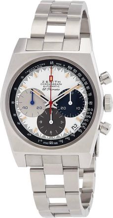 Zenith Chronomaster Revival El Primero A3817 Chronograph Automatic White Dial Mens Watch 03.A384.400/3817.M3817