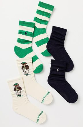 Polo Ralph Lauren Crew Socks, Set of 3