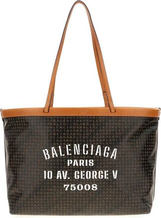 Balenciaga Tassen, Dames, Bruin, ONE Size, Select Tote Bag Medium
