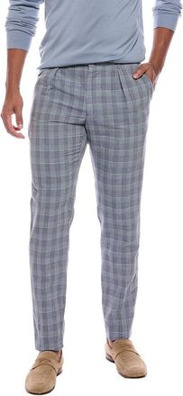 Slowear Slowear Linen-Blend Single Pleat Regular Fit Pant