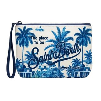 MC2 Saint Barth Clutches, female, Multicolor, Size: ONE SIZE Aline L Classic Clutch Bag