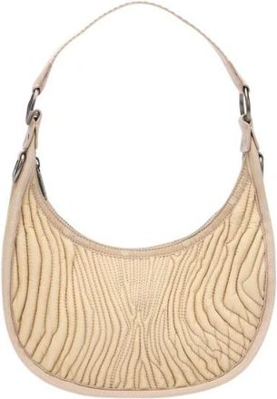 Roberto Cavalli Small Matelass&eacute; Bologna Bag - Dames - Schoudertassen - Bruin - ONE Size - Polyester - Tassen