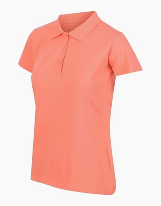 Regatta Womens Sinton Regular Fit Short Sleeve Shirt - Orange - Size: 10