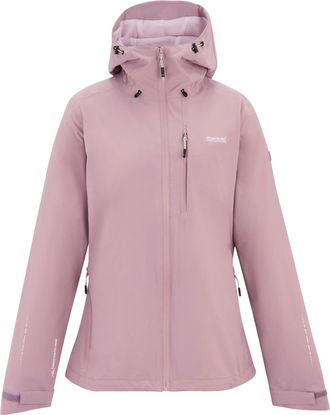 Regatta Womens/Ladies Oklarna Waterproof Jacket (Powder Lilac) - Light Pink - Size 12 UK