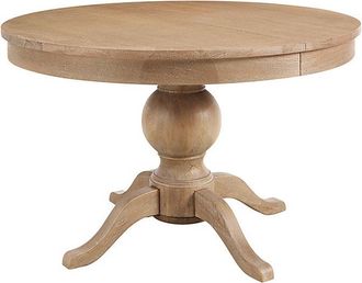Ballard Designs Alva Extension Dining Table - Natural Oak - Ballard Designs