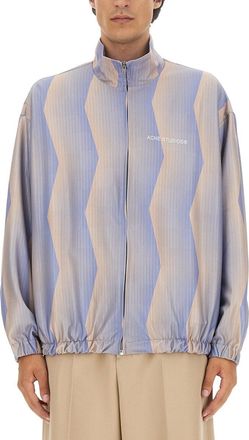 Acne Studios Logo-Embellished Polyester Jacket - Blue