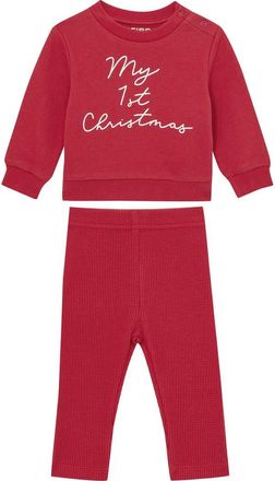 Reiss Ossie Sweatshirt & Leggings Set in Red at Nordstrom, Size 9-12M