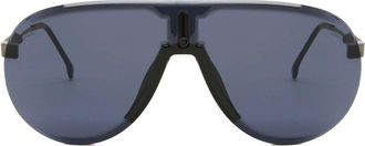 Carrera SUPERCHAMPION V81/2K Mens Sunglasses Silver Size 99