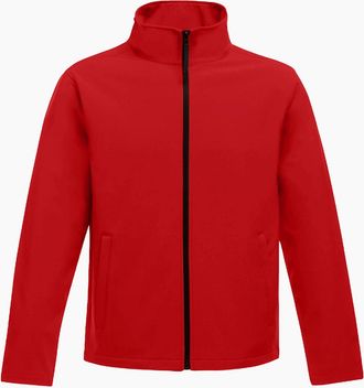 Regatta Womens Regatta Professional Womens/Ladies Printable Soft Shell Jacket - Red - Size: 14