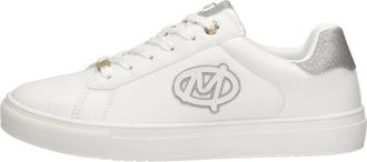 Mexx Rilly Blake Veterschoen - Dames - Sneakers - Wit - 39 EU - Leer - Schoenen