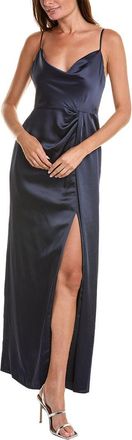 The Dessy Group Dessy Collection Cowl Neck Maxi Dress