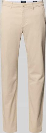 Mc Neal Straight Fit Chino mit Ges&auml;&szlig;taschen in Kitt, Gr&ouml;&szlig;e 102