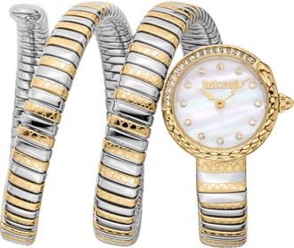 Just Cavalli Womenss Snake Watch