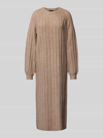 Pieces Strickkleid mit Ballon&auml;rmel Modell MAGGY in Ecru, Gr&ouml;&szlig;e XS