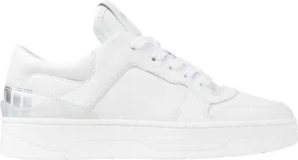 Jimmy Choo London Florent/F Mix Leather Sneakers, Brand Size 34.5 ( US Size 4.5 )